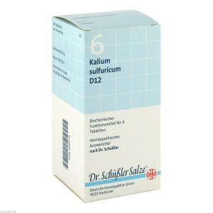 BIOCHEMIE DHU 6 Kalium sulfuricum D 12 Tabletten