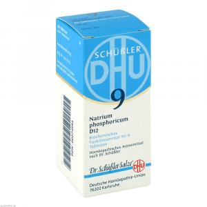 BIOCHEMIE DHU 9 Natrium phosphoricum D 12 Tabl.