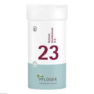 BIOCHEMIE Pflüger 23 Natrium bicarbonicum D 6 Tab.