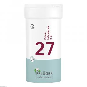 BIOCHEMIE Pflüger 27 Kalium bichromicum D 6 Tabl.