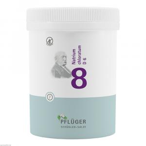 BIOCHEMIE Pflüger 8 Natrium chloratum D 6 Tabl.