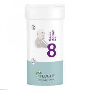 BIOCHEMIE Pflüger 8 Natrium chloratum D 6 Tabl.