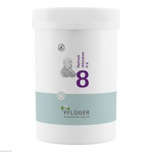 BIOCHEMIE Pflüger 8 Natrium chloratum D 6 Tabl.