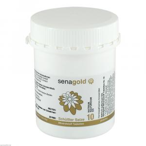 BIOCHEMIE Senagold 10 Natrium sulfuricum D 6 Tabl.