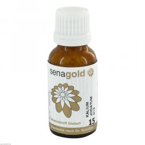 BIOCHEMIE Senagold 15 Kalium jodatum D 12 Globuli