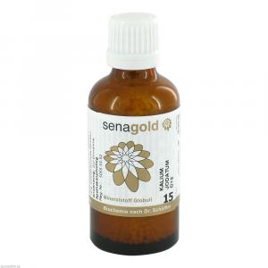 BIOCHEMIE Senagold 15 Kalium jodatum D 12 Globuli