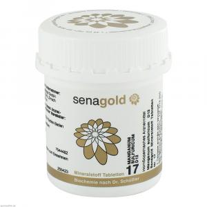 BIOCHEMIE Senagold 17 Manganum sulfuricum D 12 Tab