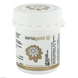 BIOCHEMIE Senagold 18 Calcium sulfuratum D 12 Tab.