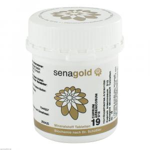 BIOCHEMIE Senagold 19 Cuprum arsenicosum D 12 Tab.