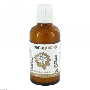 BIOCHEMIE Senagold 21 Zincum chloratum D 12 Glob.