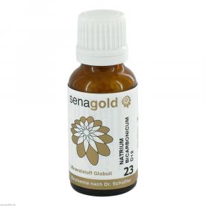 BIOCHEMIE Senagold 23 Natrium bicarb.D 12 Globuli