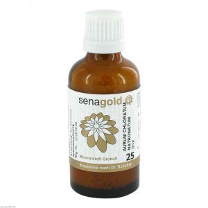 BIOCHEMIE Senagold 25 Aurum chlor.natron.D 12 Gl.