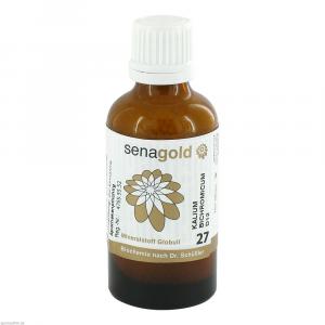 BIOCHEMIE Senagold 27 Kalium bichromicum D 12 Gl.
