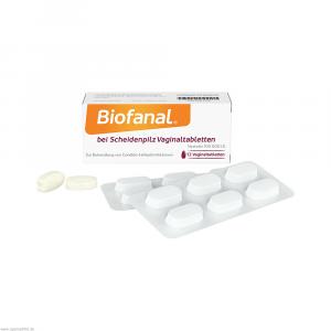 BIOFANAL bei Scheidenpilz 100 000 I.E. Vaginaltab.