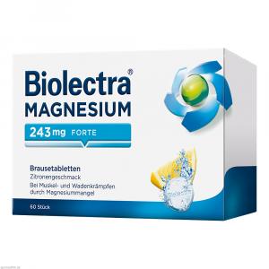 BIOLECTRA Magnesium 243 mg forte Zitrone Br.-Tabl.