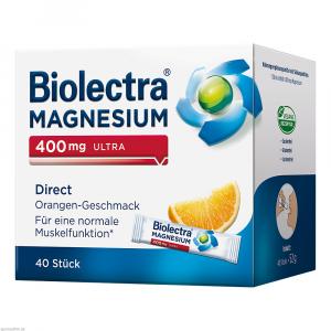BIOLECTRA Magnesium 400 mg ultra Direct Orange