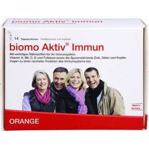 BIOMO Aktiv Immun Trinkfl.+Tab.14-Tages-Kombi