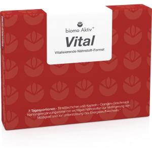 BIOMO Aktiv Vital Trinkflaschen 7-Tagesportionen