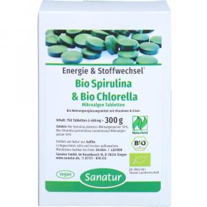 BIOSPIRULINA & Biochlorella 2in1 Tabletten