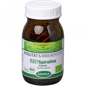BIOSPIRULINA Mikroalgen Kapseln