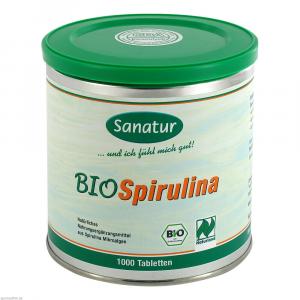 BIOSPIRULINA Mikroalgen Naturland Tabletten