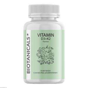 BIOTANICALS Vitamin D3+K2 Kapseln