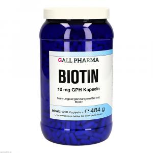 BIOTIN 10 mg GPH Kapseln
