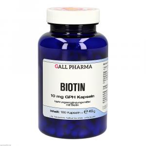 BIOTIN 10 mg GPH Kapseln