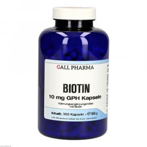 BIOTIN 10 mg GPH Kapseln
