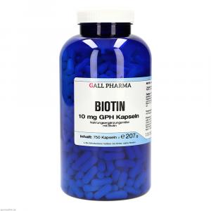 BIOTIN 10 mg GPH Kapseln