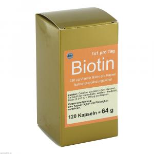 BIOTIN 1x1 pro Tag Kapseln