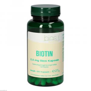 BIOTIN 2,5 mg Bios Kapseln
