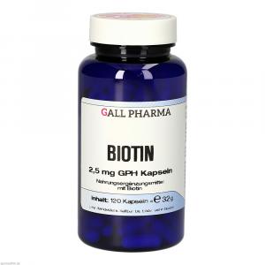 BIOTIN 2,5 mg GPH Kapseln