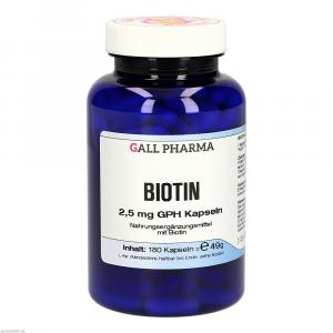 BIOTIN 2,5 mg GPH Kapseln