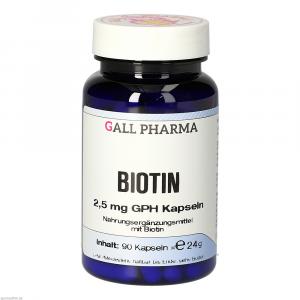 BIOTIN 2,5 mg GPH Kapseln