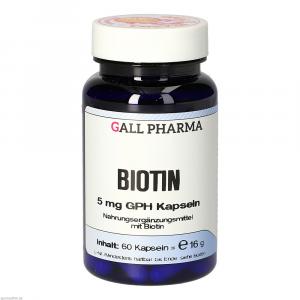 BIOTIN 5 mg GPH Kapseln