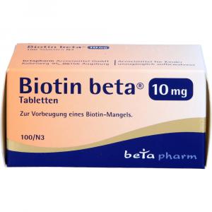 BIOTIN BETA 10 mg Tabletten