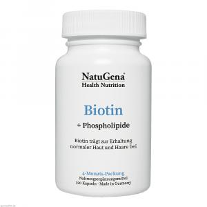 BIOTIN HOCHDOSIERT+Lecithin vegan Kapseln