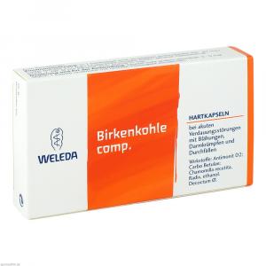 BIRKENKOHLE comp.Hartkapseln