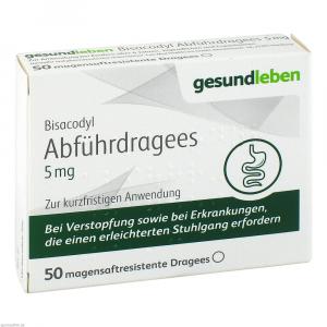 BISACODYL Abführdragees 5 mg