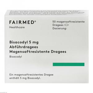 BISACODYL apo-rot 5 mg Abführdragees msr.Drag.