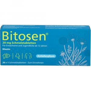 BITOSEN 20 mg Schmelztabletten