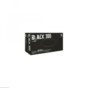 BLACK 300 U.Hands.Latex unste.pf L langer Schaft