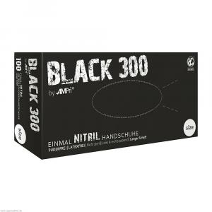 BLACK 300 U.Hands.Nitril unste.pf XL langer Schaft
