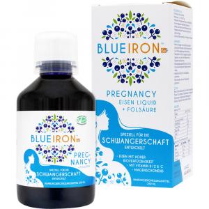 BLUEIRON Eisen Pregnancy+Folsäure Flüss.z.Einn.