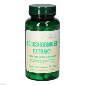 BOCKSHORNKLEE EXTRAKT 500 mg Bios Kapseln