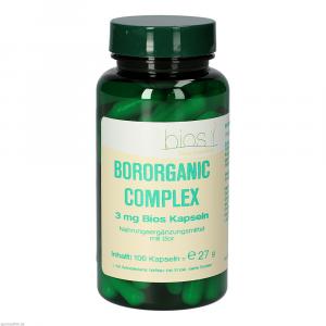 BORORGANIC Complex 3 mg Bios Kapseln