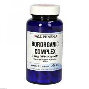 BORORGANIC complex 3 mg GPH Kapseln