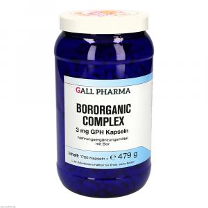 BORORGANIC complex 3 mg GPH Kapseln