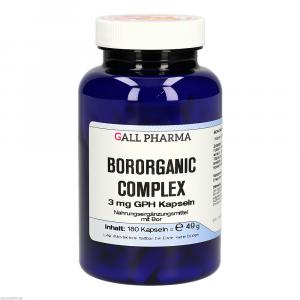 BORORGANIC complex 3 mg GPH Kapseln